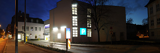 Hochfahrt Parkhaus Schaezlerstrasse